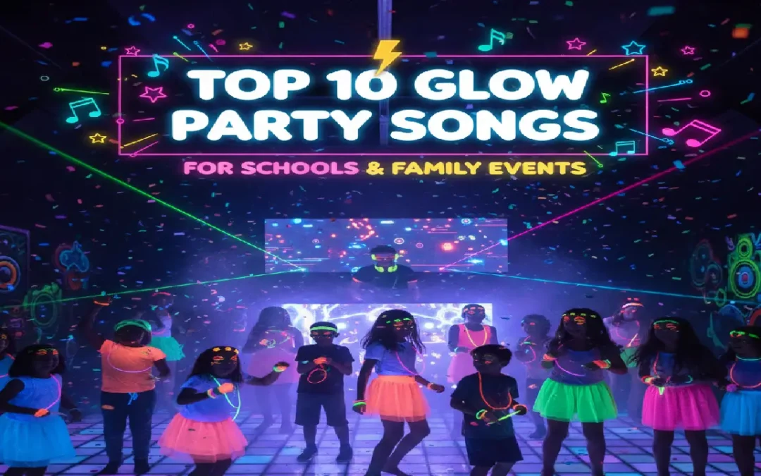 DJ iSizzle’s Top 10 Glow Party Songs for Schools & Family Events