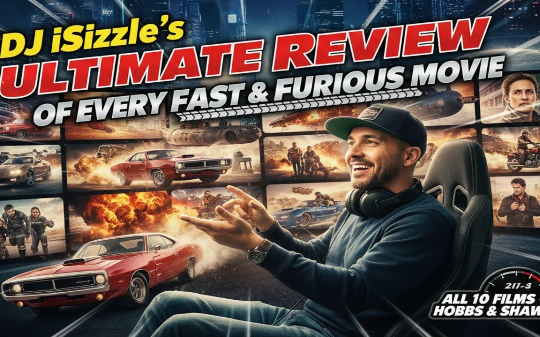 DJ iSizzle’s Ultimate Review of Every Fast & Furious Movie